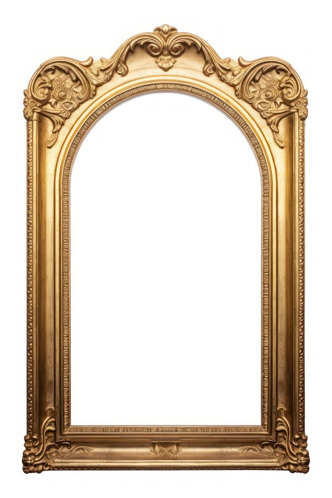 Frame photo gold arch. AI generated Image by rawpixel.