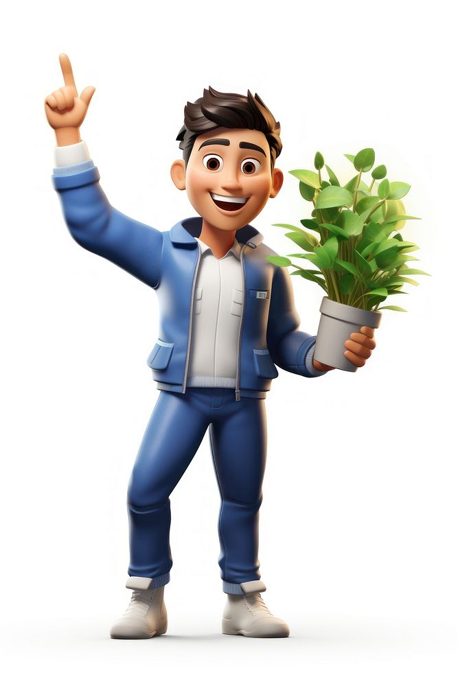 Plant holding achievement investment. AI generated Image by rawpixel.