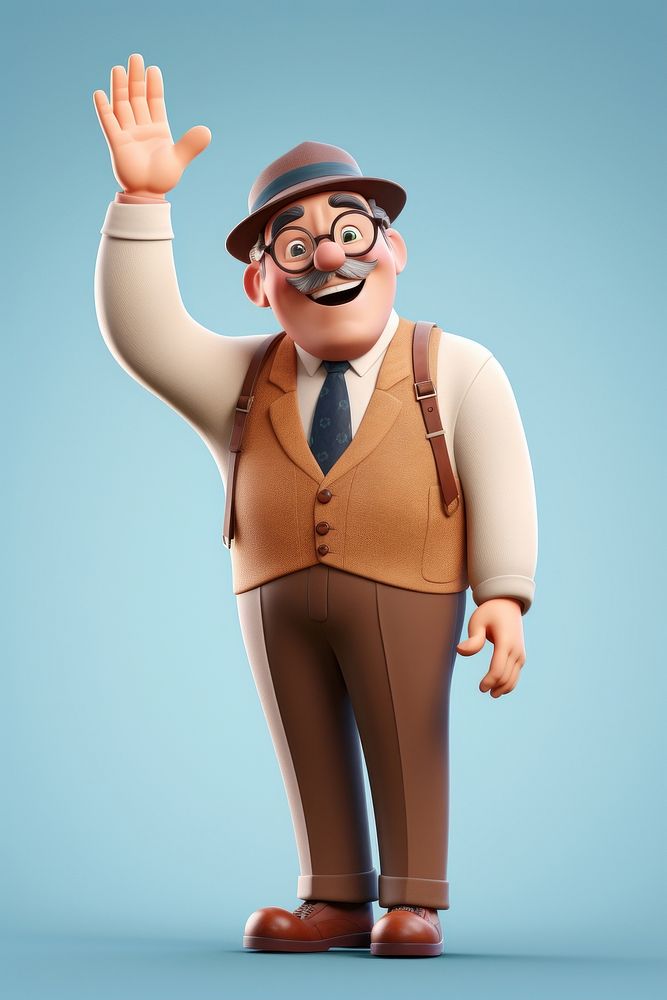 Figurine cartoon adult representation. AI generated Image by rawpixel.