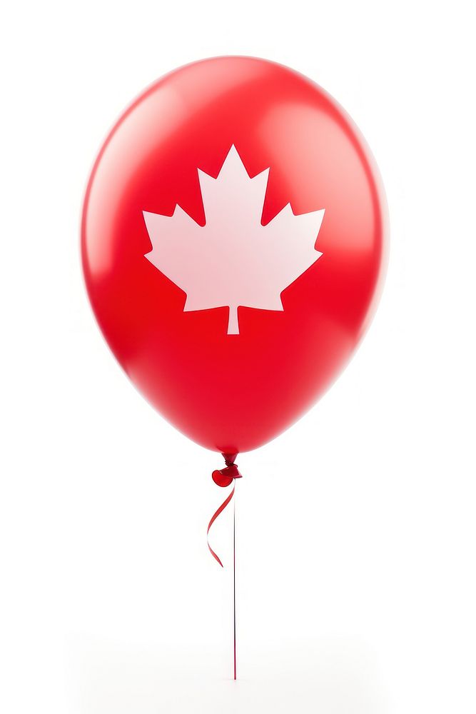 Balloon plant flag red. AI generated Image by rawpixel.