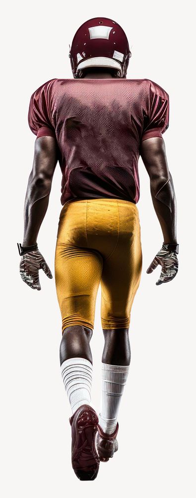 Football helmet player sports. AI generated Image by rawpixel.