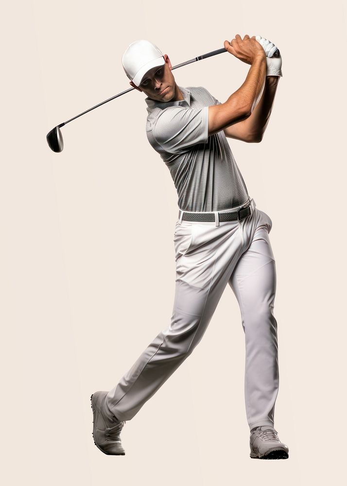 Golf sports golfer adult. AI generated Image by rawpixel.