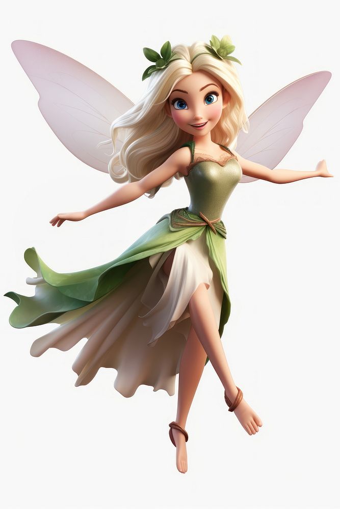 Cartoon fairy adult doll. AI generated Image by rawpixel.