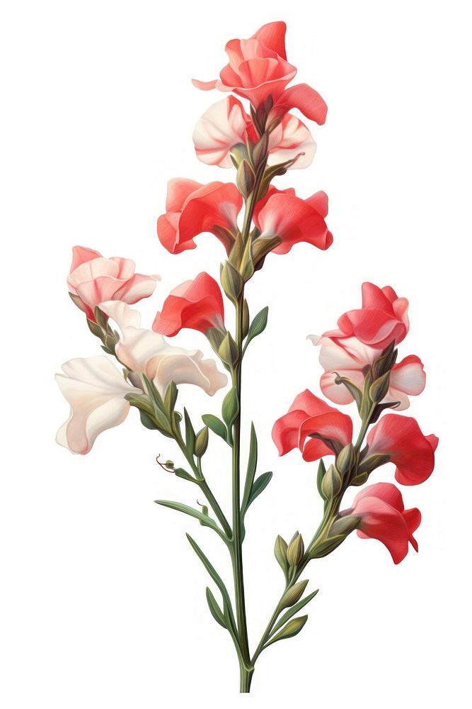 Flower gladiolus blossom petal. AI generated Image by rawpixel.