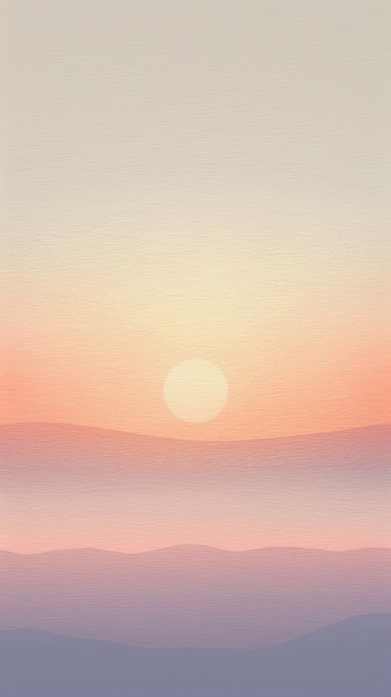 Sunset backgrounds outdoors horizon. AI generated Image by rawpixel.