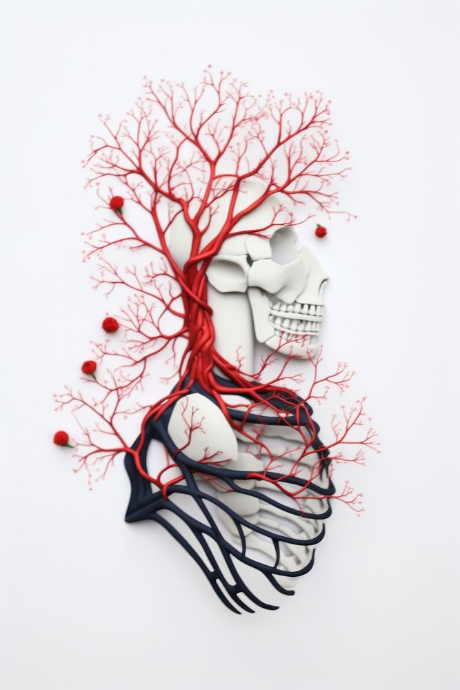 Anatomy plant art accessories. AI generated Image by rawpixel.