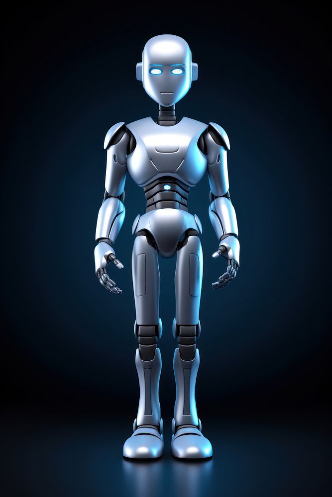 Robot cartoon human representation. AI generated Image by rawpixel.