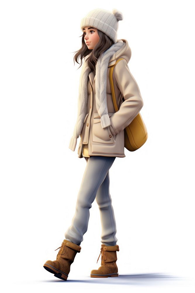 Footwear walking jacket winter. AI generated Image by rawpixel.