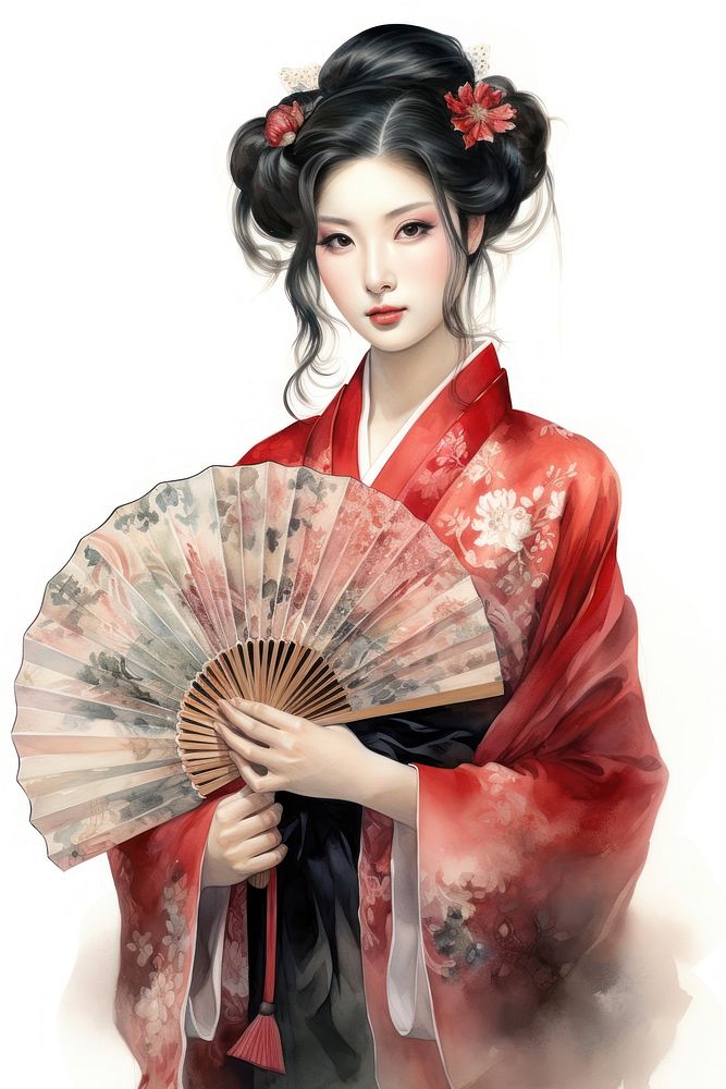 Kimono portrait fashion adult. AI generated Image by rawpixel.