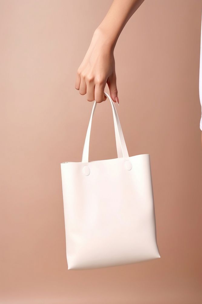Bag handbag white accessories. 