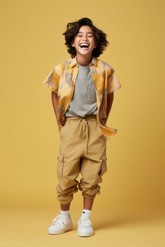 Cheerful laughing fashion smile. AI generated Image by rawpixel.