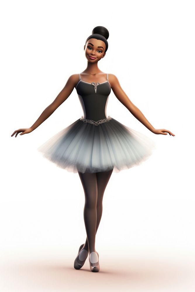 Ballerina footwear dancing ballet. AI generated Image by rawpixel.