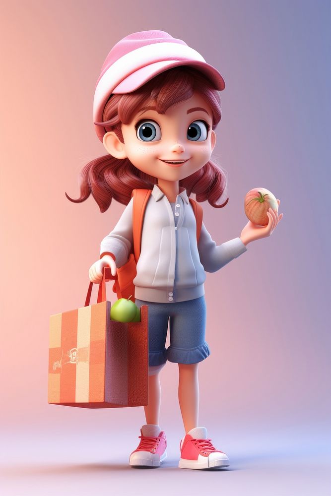 Cartoon cute toy representation. AI generated Image by rawpixel.