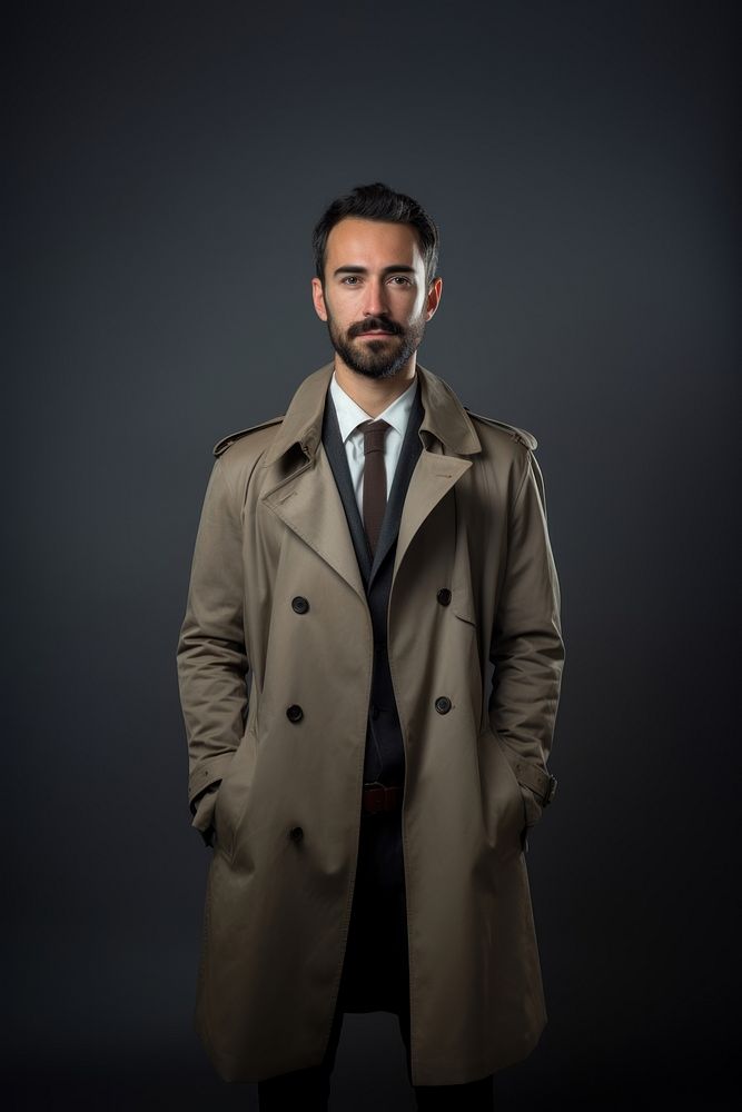Coat overcoat individuality trench coat. AI generated Image by rawpixel.