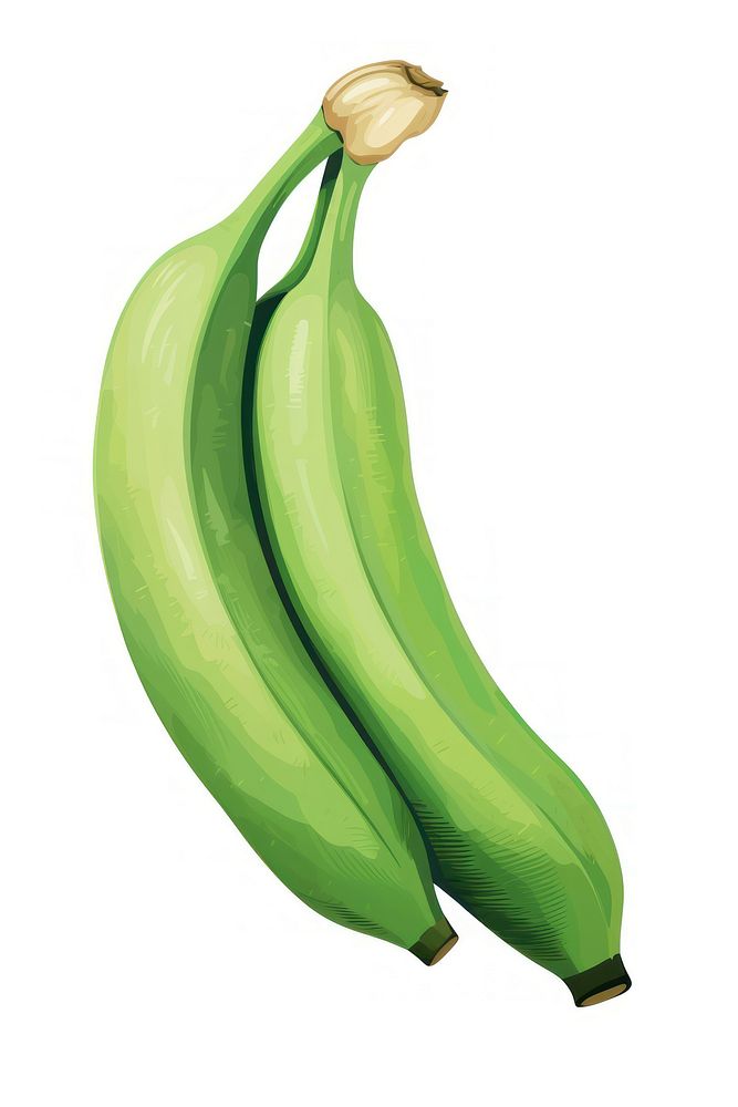 Banana plant green food. AI generated Image by rawpixel.