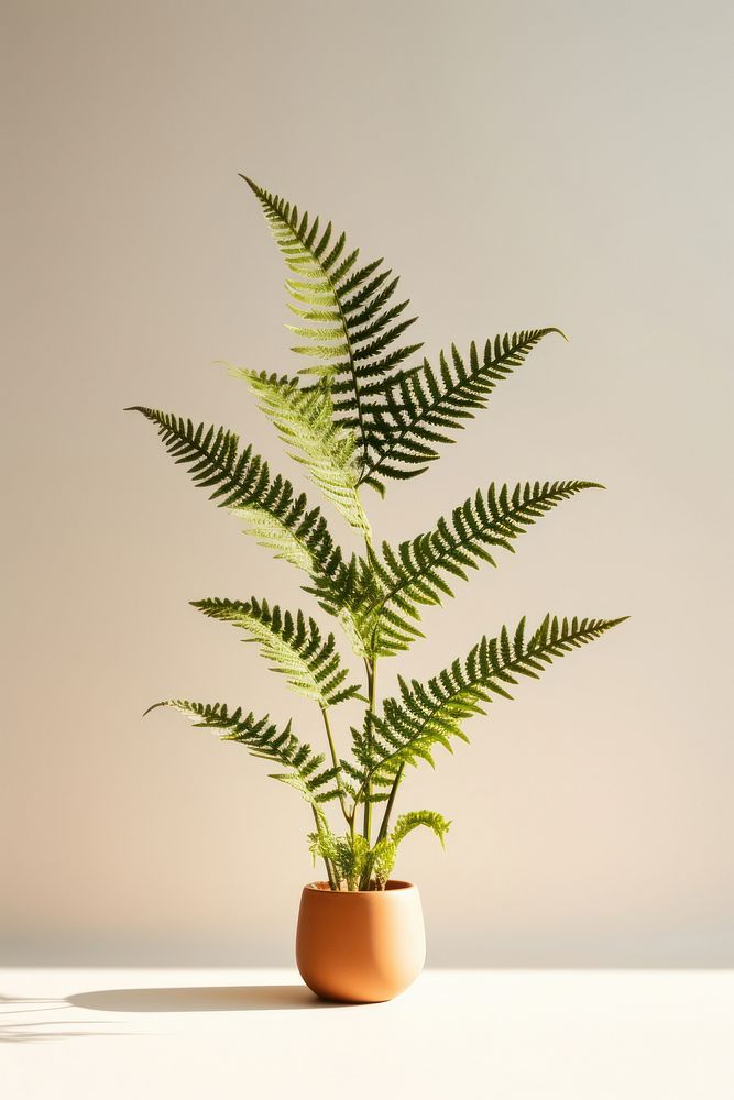 Plant fern houseplant decoration. AI generated Image by rawpixel.