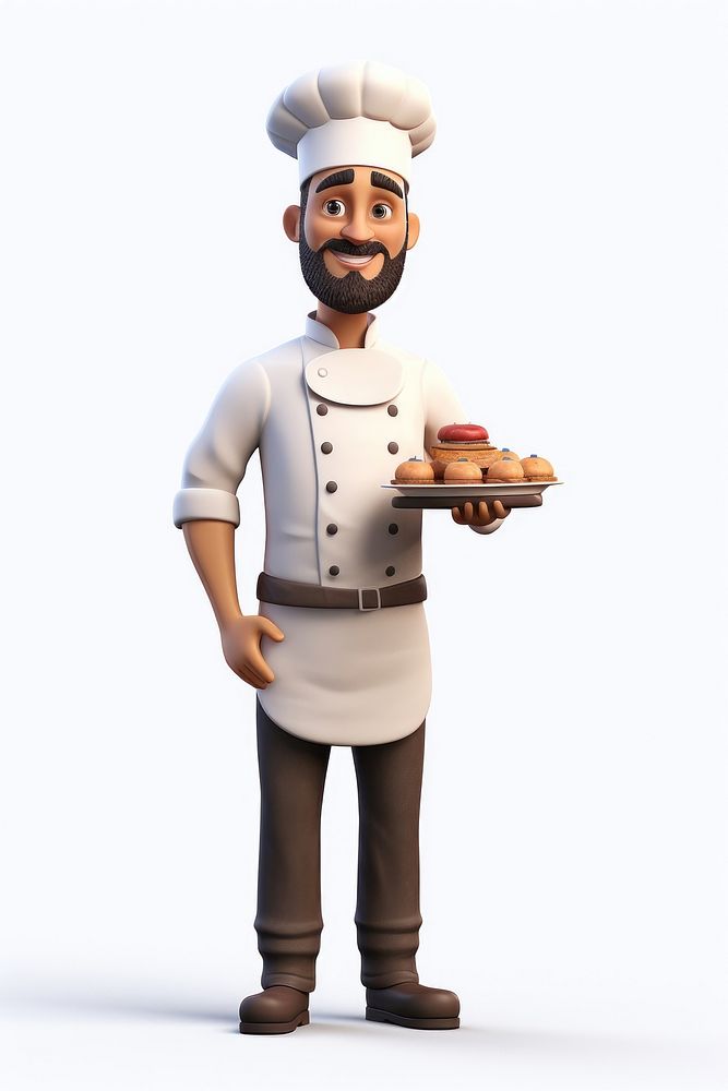 Person cook white background freshness. AI generated Image by rawpixel.