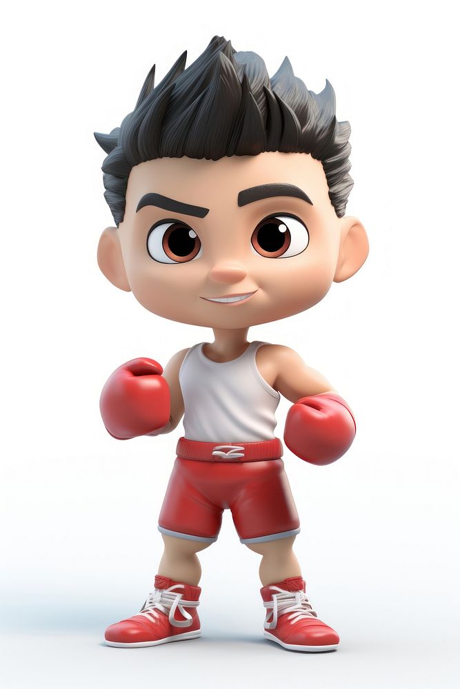 Boxing cartoon boxing toy. AI generated Image by rawpixel.