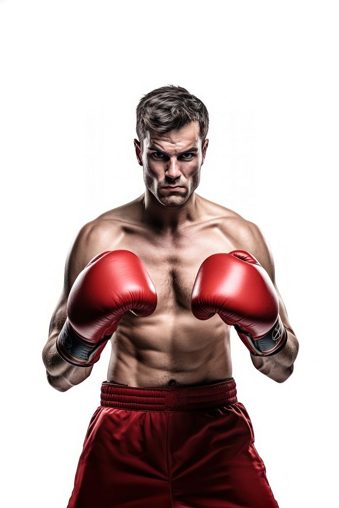 Boxing punching sports adult. AI generated Image by rawpixel.