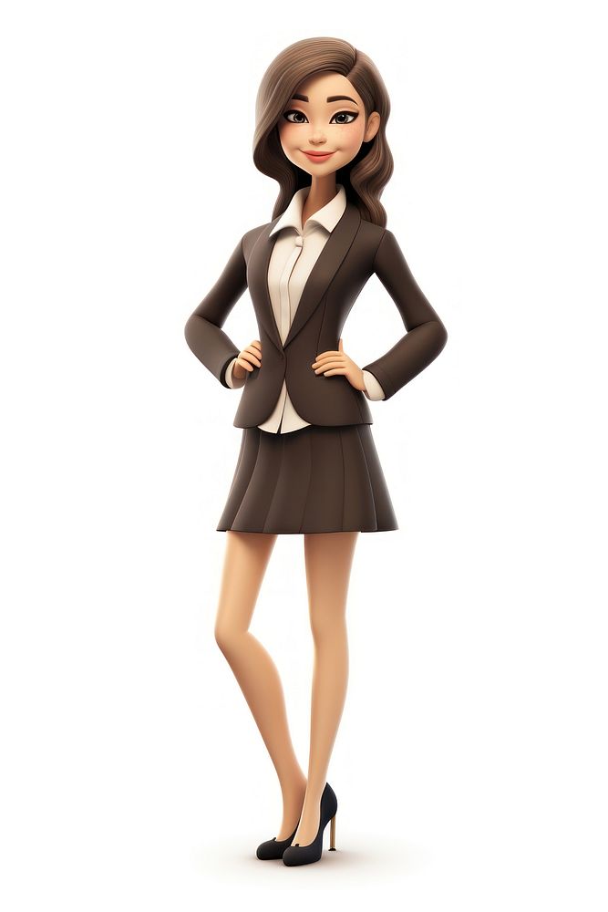Adult figurine cartoon woman. AI generated Image by rawpixel.
