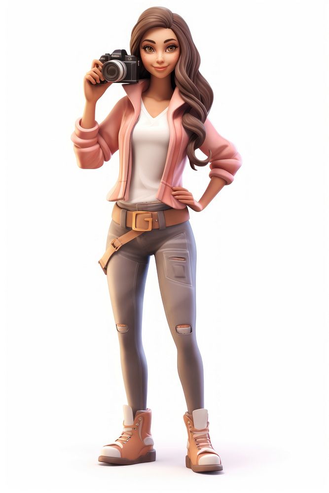 Adult cartoon woman toy. AI generated Image by rawpixel.