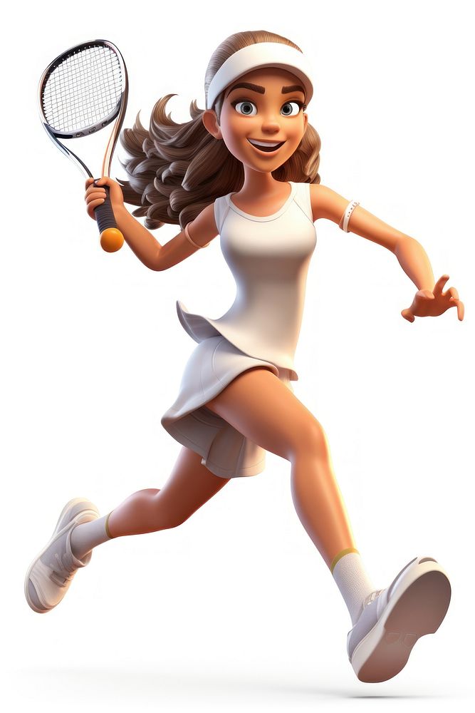 Tennis footwear cartoon sports. AI generated Image by rawpixel.