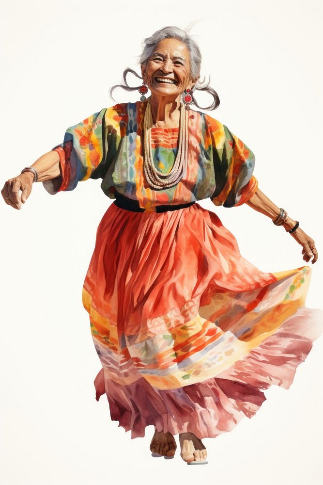 Dancing tradition costume adult. AI generated Image by rawpixel.