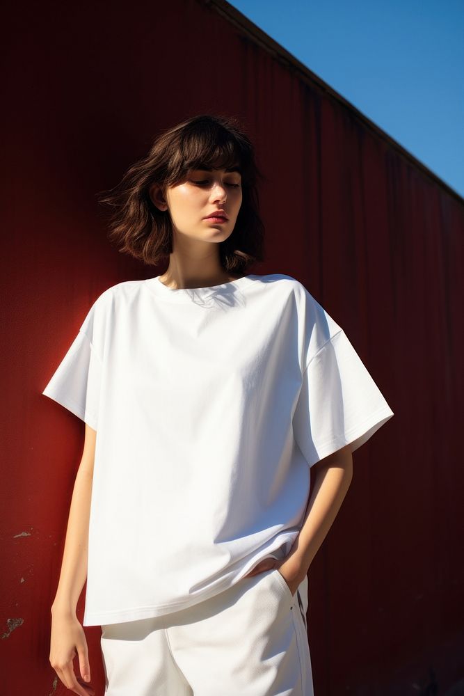 T-shirt sleeve blouse adult.