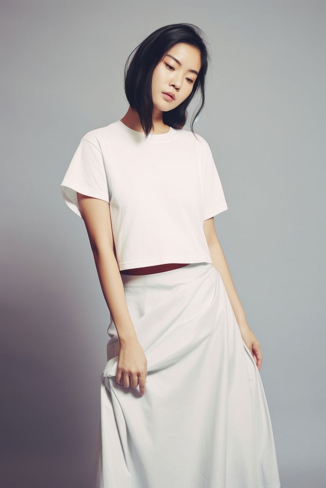 Sleeve dress adult white. AI generated Image by rawpixel.