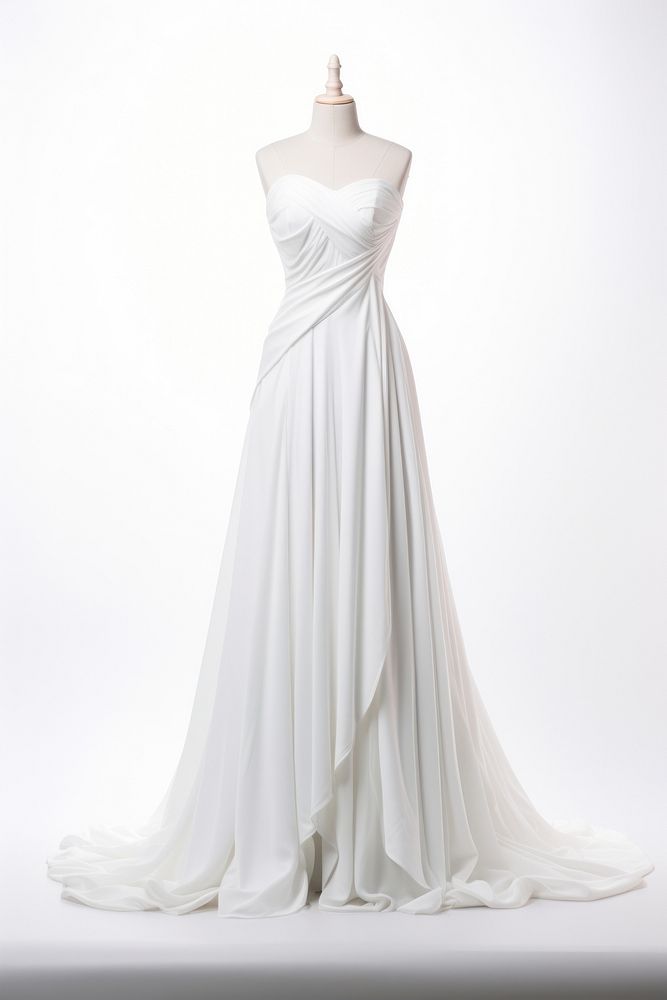 Wedding dress mannequin fashion. AI generated Image by rawpixel.