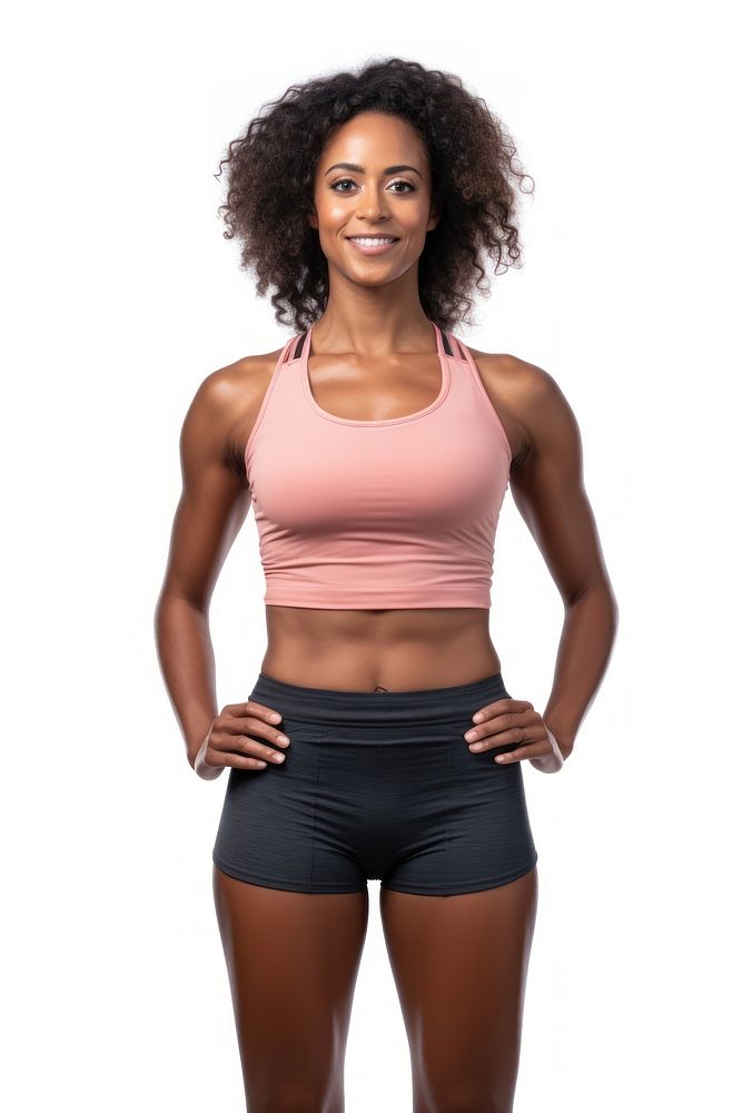 Shorts sports adult woman. AI generated Image by rawpixel.