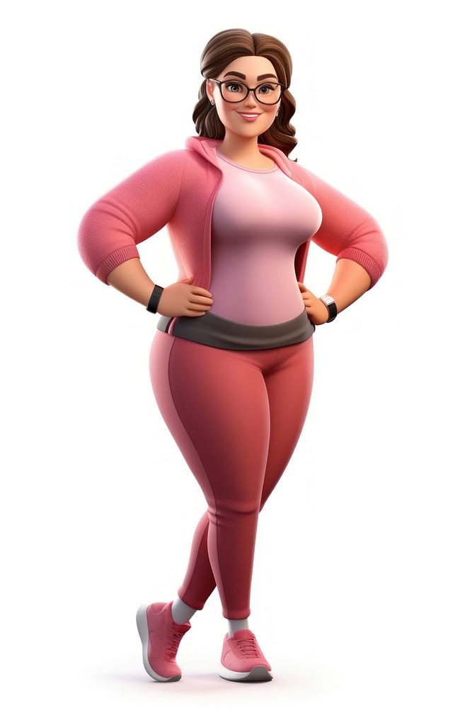 Spandex cartoon adult women. AI generated Image by rawpixel.
