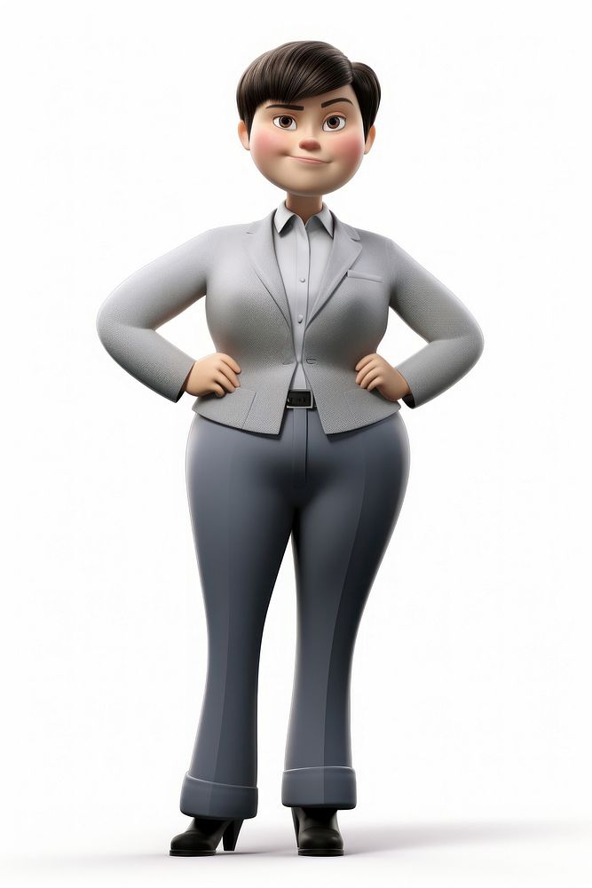 Figurine cartoon tuxedo adult. AI generated Image by rawpixel.