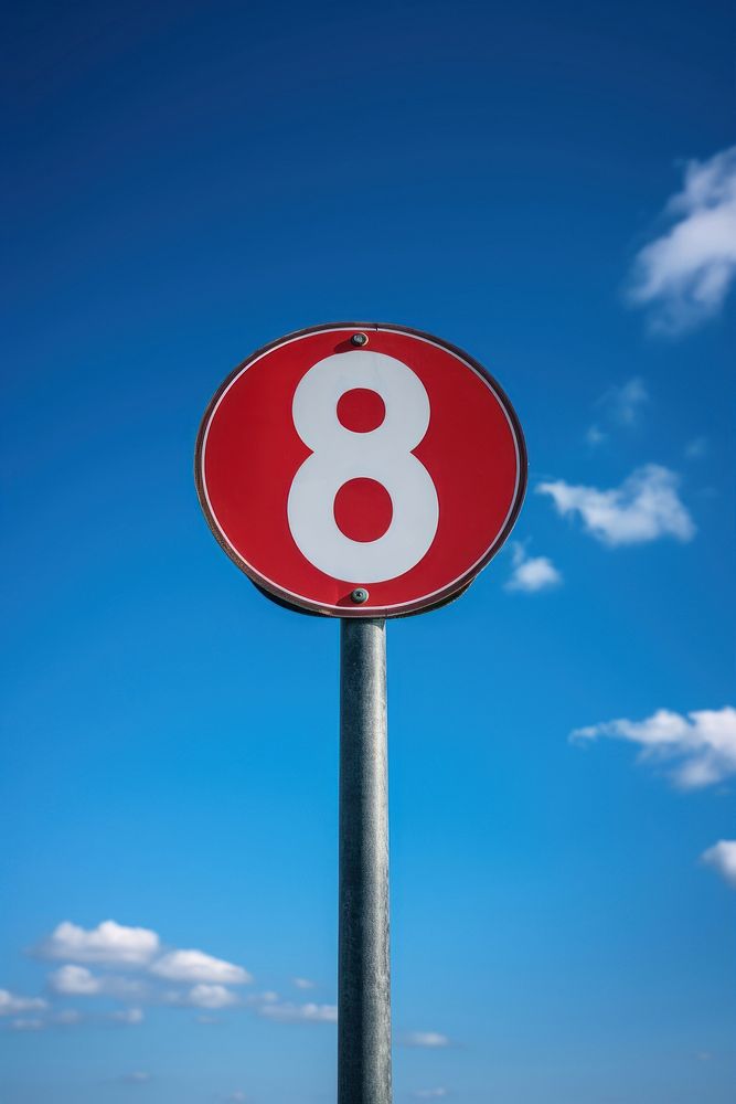 Sign symbol number text. AI generated Image by rawpixel.