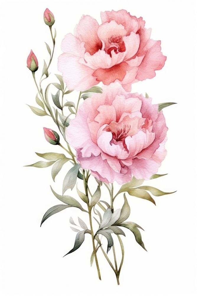 Blossom flower plant rose. AI generated Image by rawpixel.