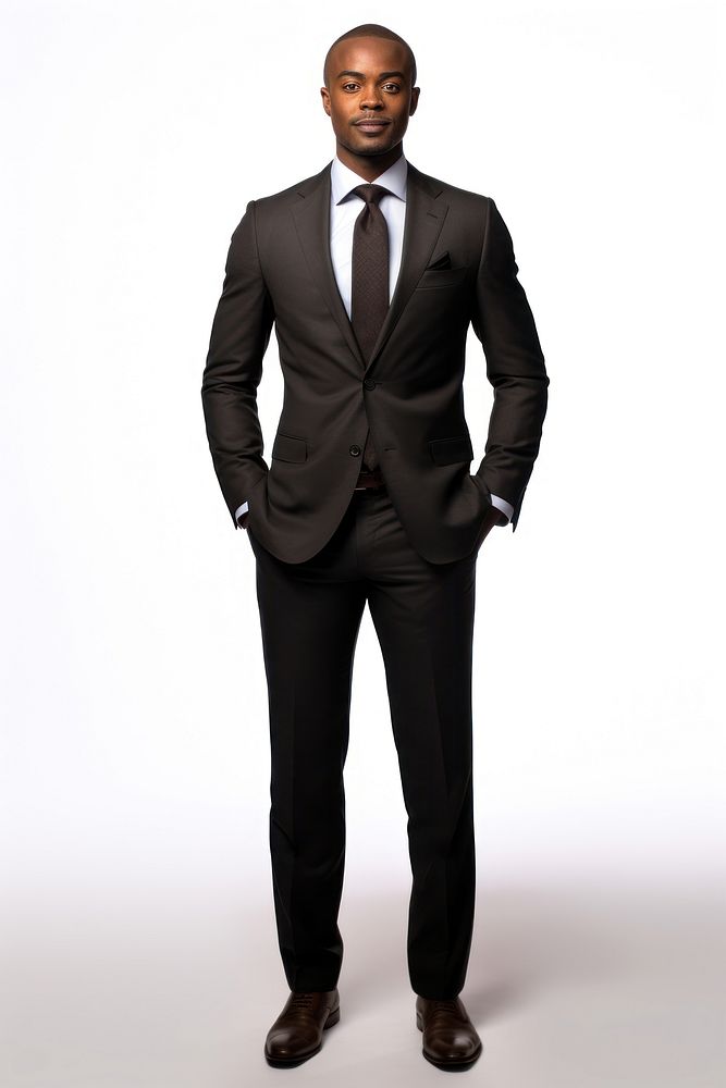 Standing tuxedo adult black. AI generated Image by rawpixel.