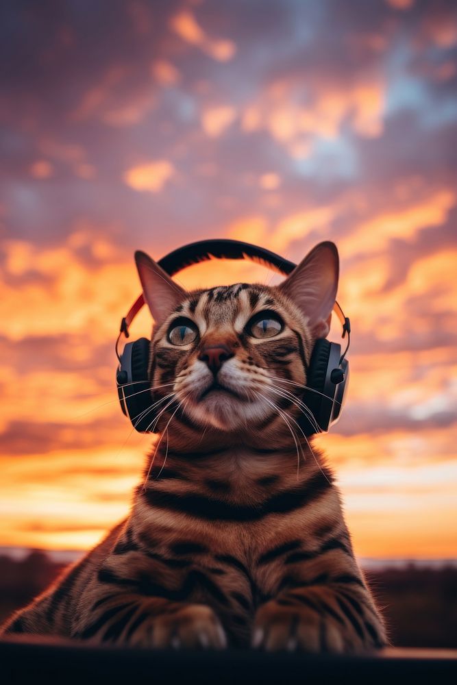Sky portrait outdoors animal. AI generated Image by rawpixel.