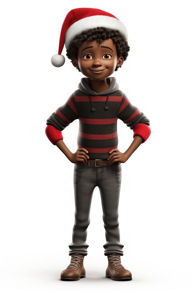 Christmas child boy kid. AI generated Image by rawpixel.