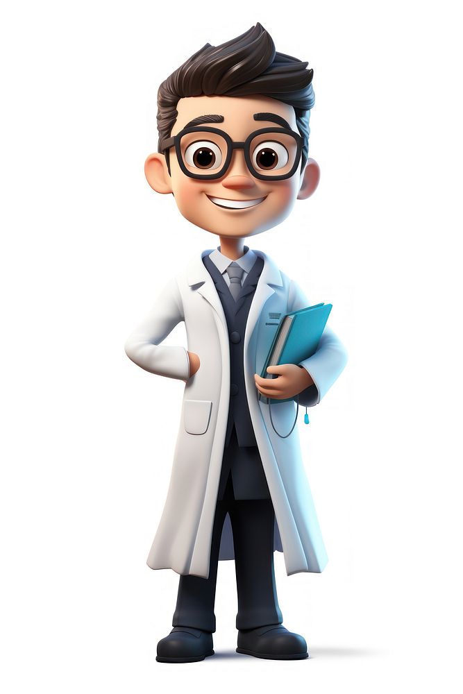 Science cartoon stethoscope technology. AI | Free Photo Illustration ...