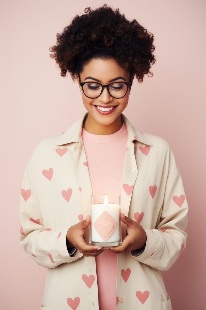 Portrait clothing glasses candle. AI generated Image by rawpixel.