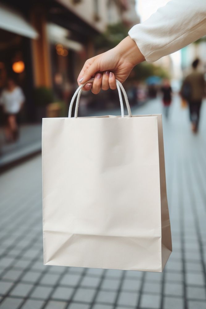 Bag shopping handbag adult. AI generated Image by rawpixel.