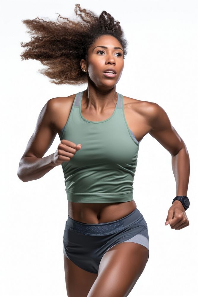 Running apparel adult woman. AI generated Image by rawpixel.