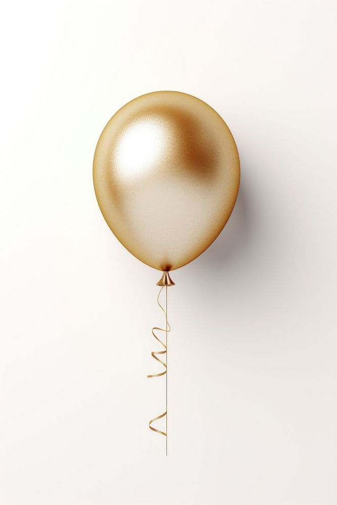 Balloon jewelry gold celebration. 