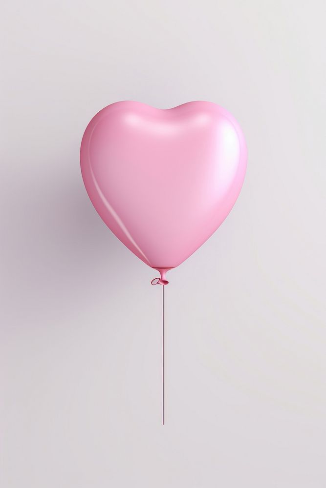 Balloon pink celebration anniversary. AI generated Image by rawpixel.