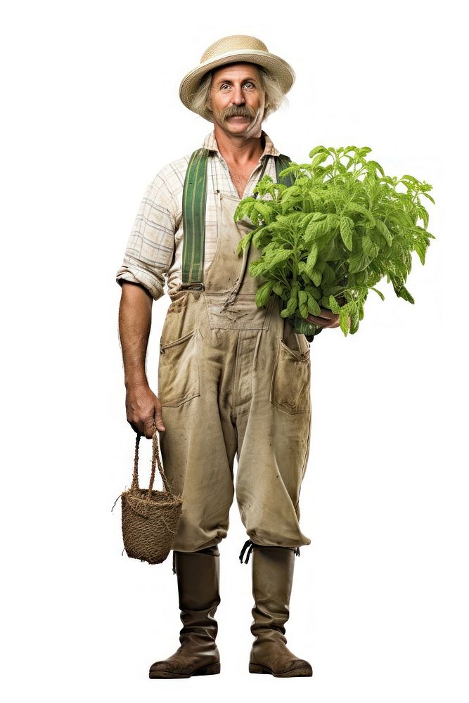 Gardening gardener holding adult. AI generated Image by rawpixel.