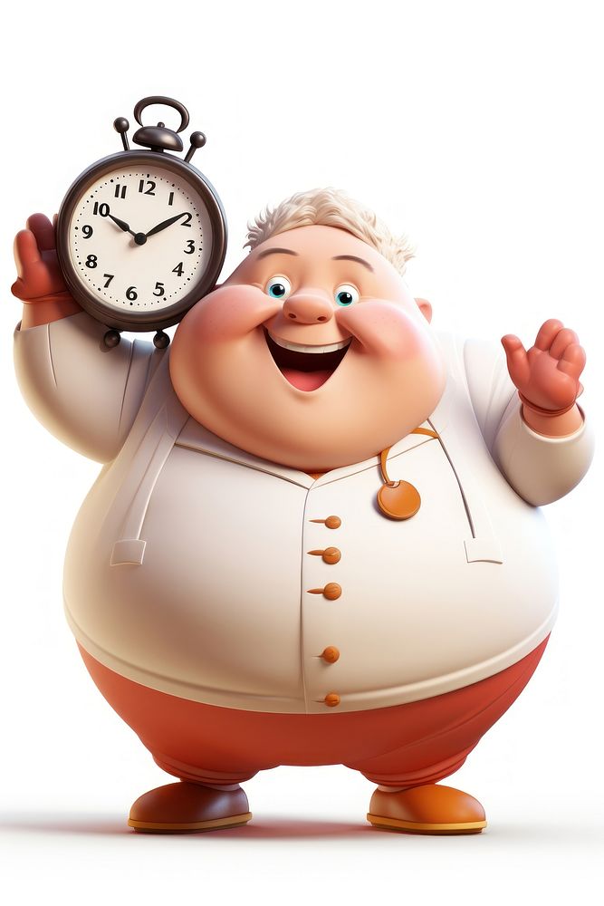 Clock cartoon representation investment. AI generated Image by rawpixel.