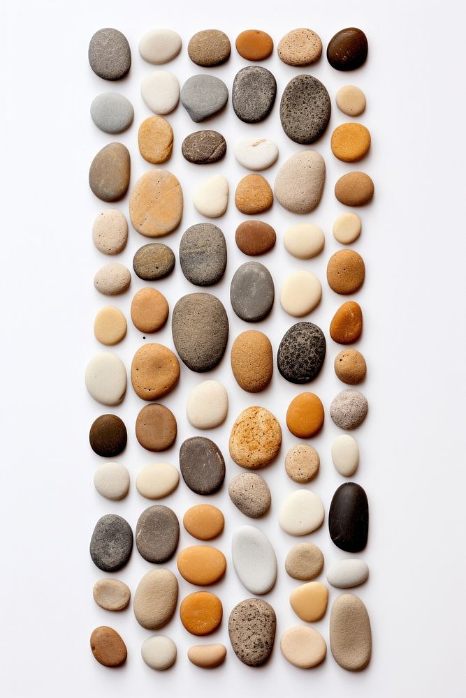 Backgrounds pebble white background repetition. AI generated Image by rawpixel.