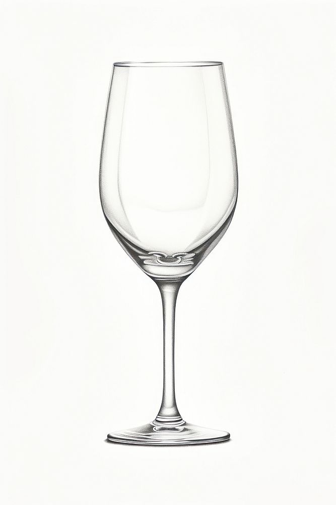 Glass drink wine white background. AI generated Image by rawpixel.