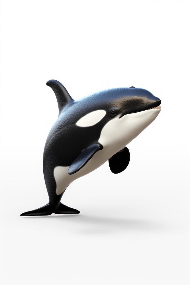 Whale animal mammal orca. AI generated Image by rawpixel.