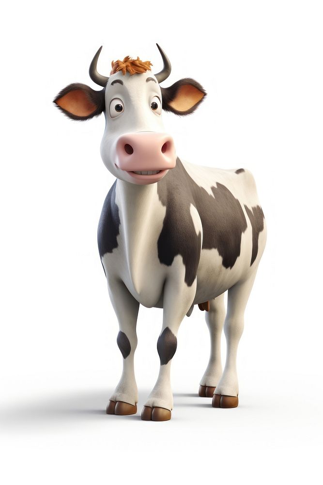 Livestock cow mammal animal. AI generated Image by rawpixel.